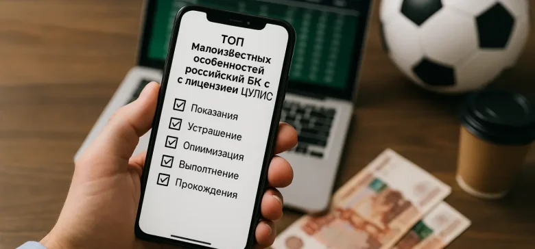 ТОП-7 малоизвестных особенностей российских БК с лицензией ЦУПИС